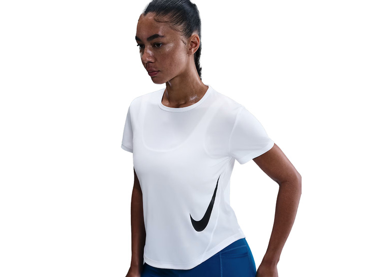 Nike Tempo Swoosh Run Dri-FIT T-shirt wit dames