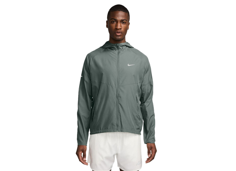Nike Miler repel hardloopjack clay green heren