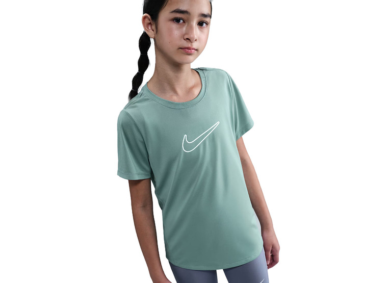 Nike One fitted Dri-FIT T-shirt cannon meisjes
