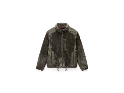 Napapijri T-Delbios fleece jas tea leaf heren