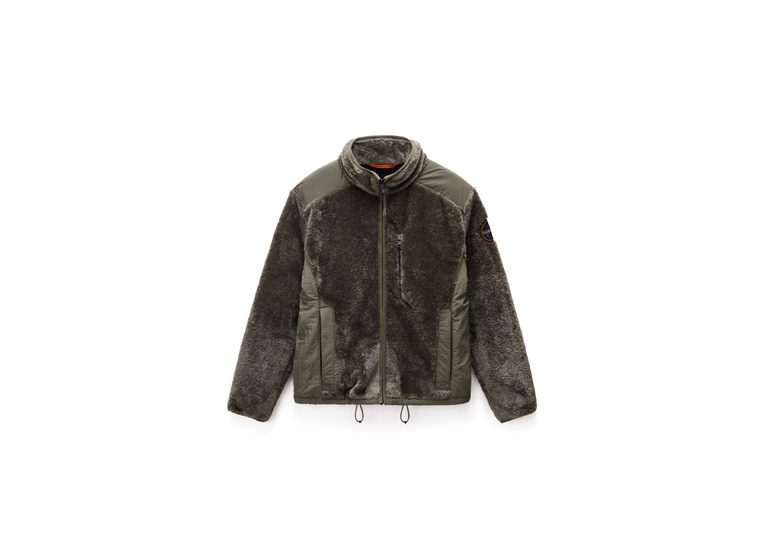 Napapijri T-Delbios fleece jas tea leaf heren