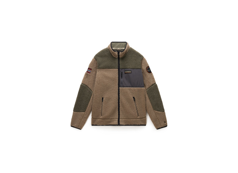 Napapijri Yupik fleece bruin heren