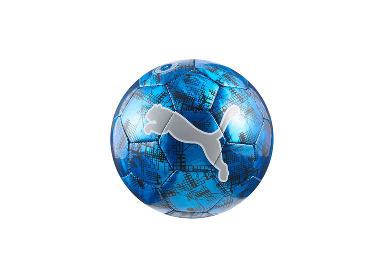 Puma CUP graphic minibal ultra blue/grijs