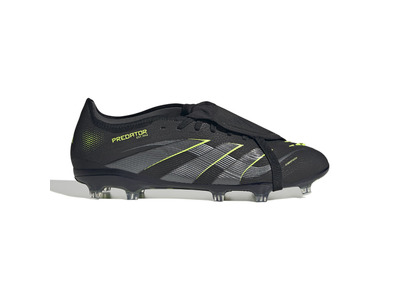 Adidas Predator Pro Fold-Over Tongue FG voetbalschoen zwart/lucid lemon