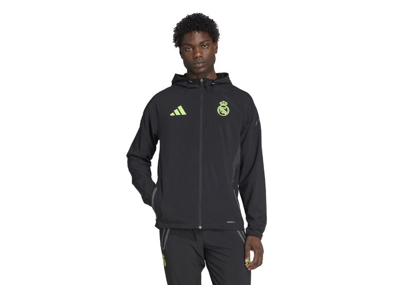 Adidas Real Madrid Tiro 25 Pro Vis Tech jack zwart heren