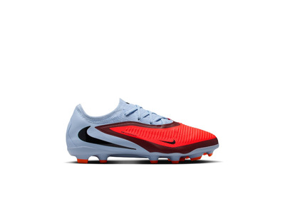 Nike Jr. Phantom 6 low Pro FG/MG voetbalschoen royal tint/bright crimson KIDS