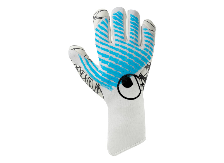 Uhlsport FM Cybertec ultragrip HN keepershandschoen wit/blauw