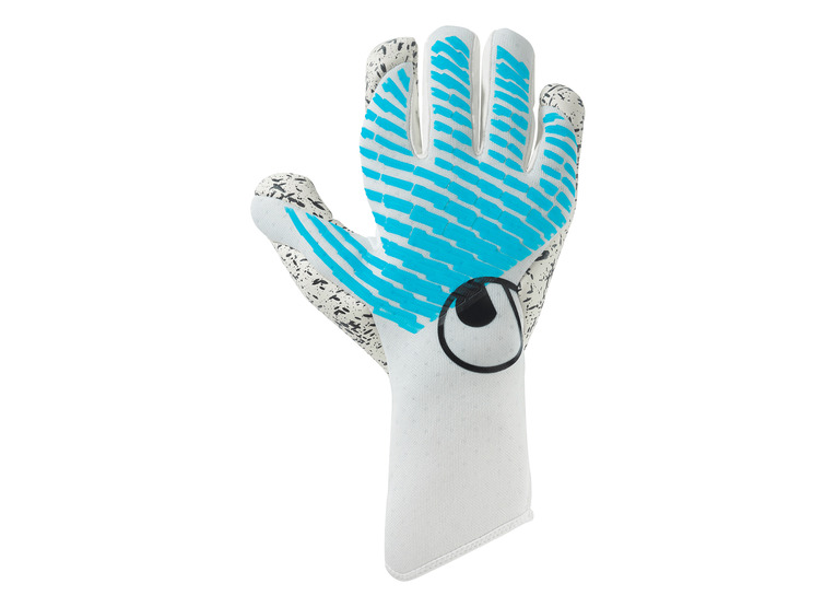 Uhlsport FM Cybertec supergrip+ HN keepershandschoen wit/blauw