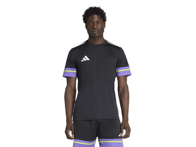 Adidas Squadra 25 Voetbalshirt zwart/paars heren