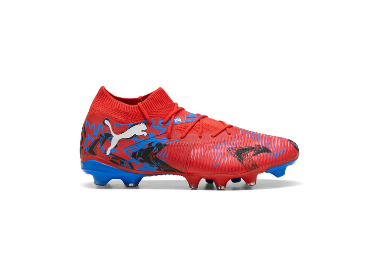 Puma Future 8 MATCH playmaker FG/AG voetbalschoen rood/ultra blue