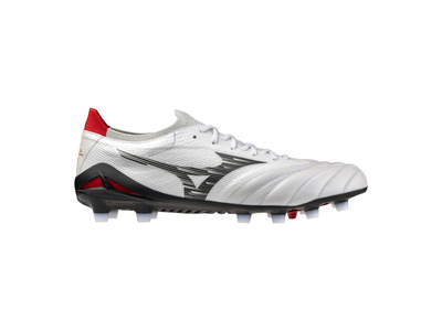 Mizuno Morelia Neo IV beta elite voetbalschoen wit/zwart/rood