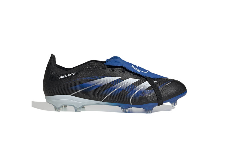 Adidas Predator League JB Fold-Over Tongue FG/MG voetbalschoen zwart/blauw