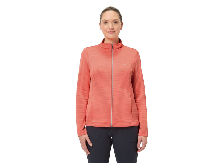 Joy Peggy trainingsjack coral haze mel dames
