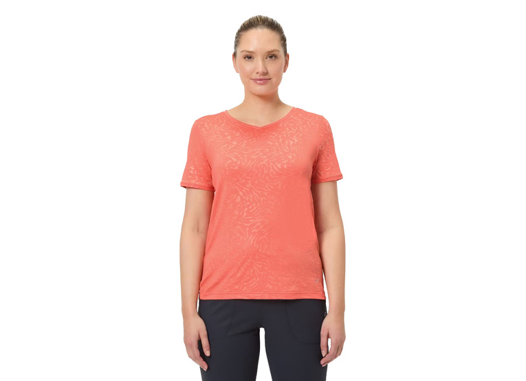 Joy Inga T-shirt coral haze dames