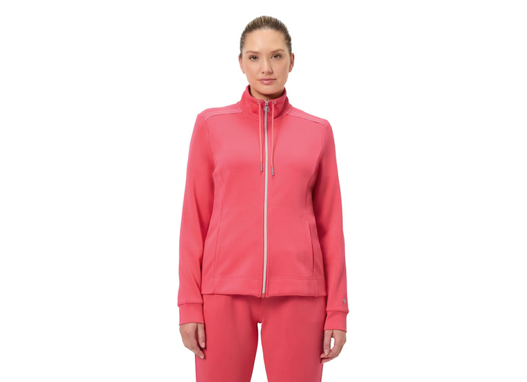 Joy Juliane FZ trainingsjack hibiscus red dames