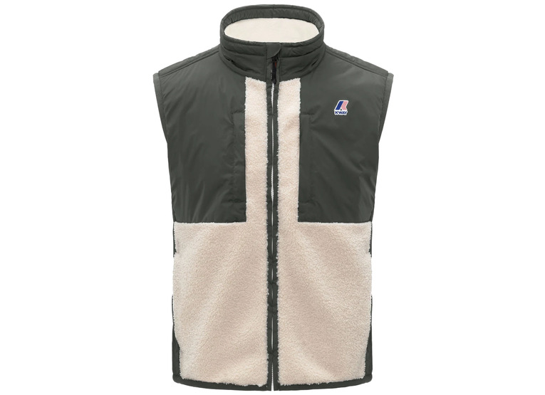 K-Way Vital 4.0 orsetto bodywarmer donkergroen/ecru unisex