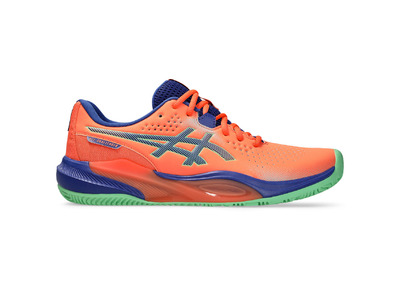 Asics Gel-Challenger 15 padelschoen vivid coral/dark cobalt heren