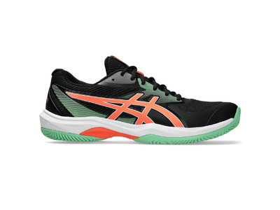 Asics Game FF padelschoen zwart/vivid coral heren