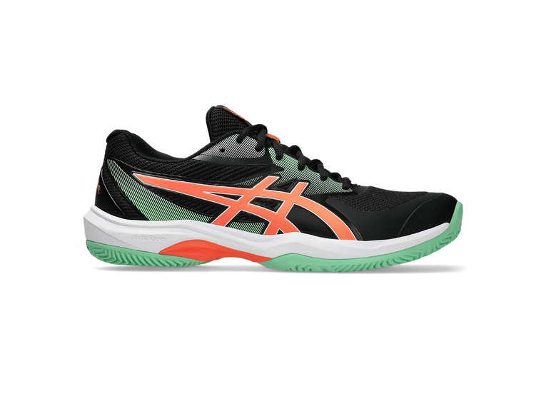 Asics Game FF padelschoen zwart/vivid coral heren