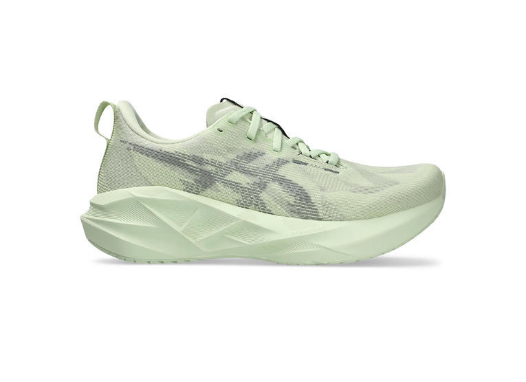 Asics Novablast 5 loopschoen whisper green/monument blue dames