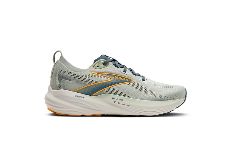 Brooks Glycerin 22 loopschoen smoke/stormy/orange heren