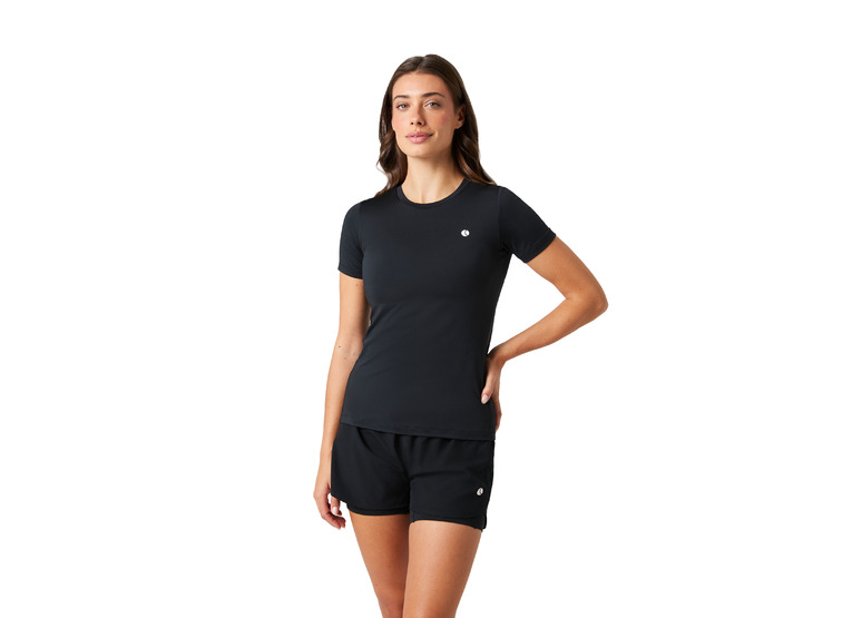Bjorn Borg Ace slim T-shirt zwart dames