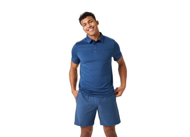 Bjorn Borg Ace Mesh panel T-shirt sargasso sea heren