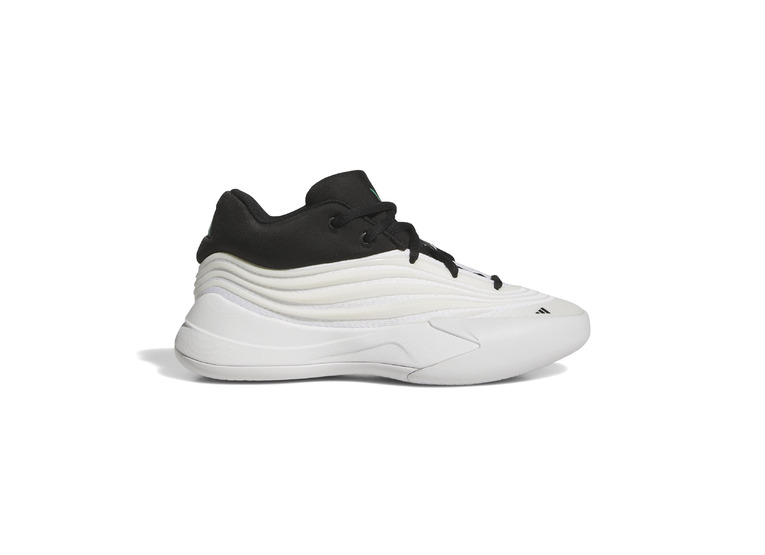 Adidas Dame X basketbalschoen wit/zwart KIDS