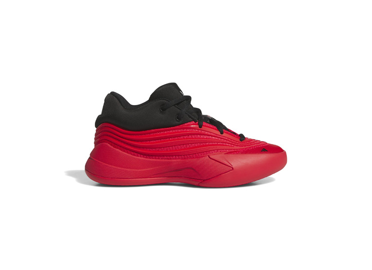 Adidas Dame X basketbalschoen rood/zwart KIDS