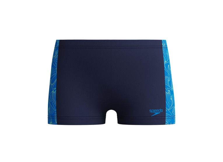 Speedo Hyperboom panel zwembroek navy KIDS