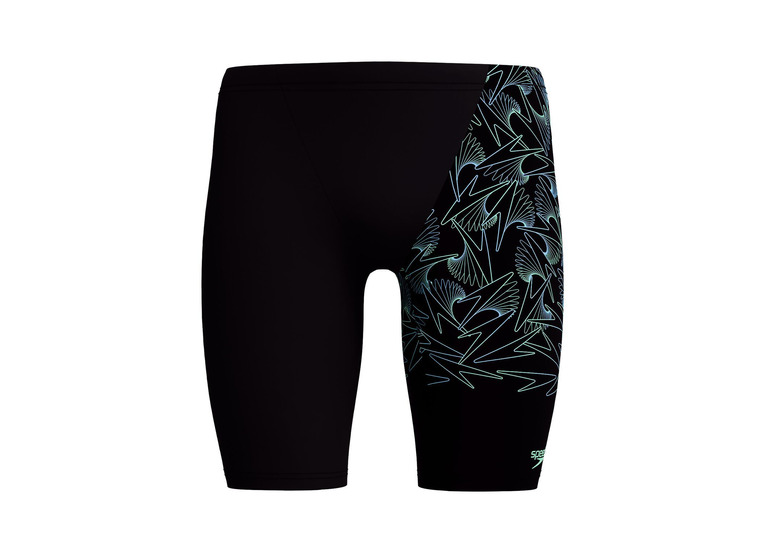 Speedo Hyperboom splice jammer zwart/groen heren