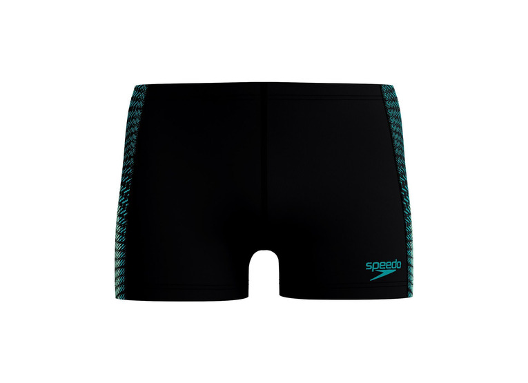 Speedo Endurance+ MAX Tech Panel zwembroek zwart/turquoise heren