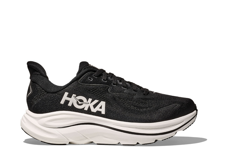 Hoka Clifton 10 loopschoen zwart/wit heren