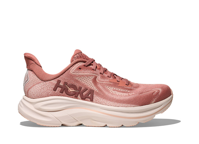 Hoka Clifton 10 loopschoen blush/rose latte dames