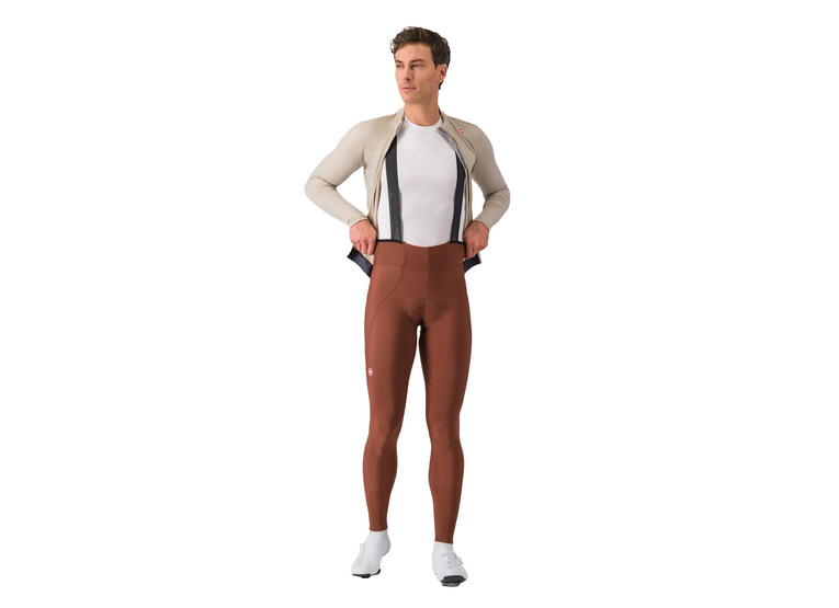 Castelli Espresso bibtight deep mocha heren