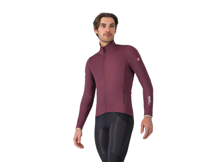 Castelli Alpha 150 jacket deep bordeaux/clay heren