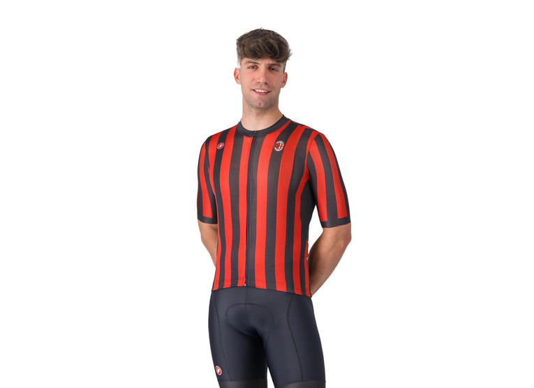 Castelli Competizione 3 jersey home red heren