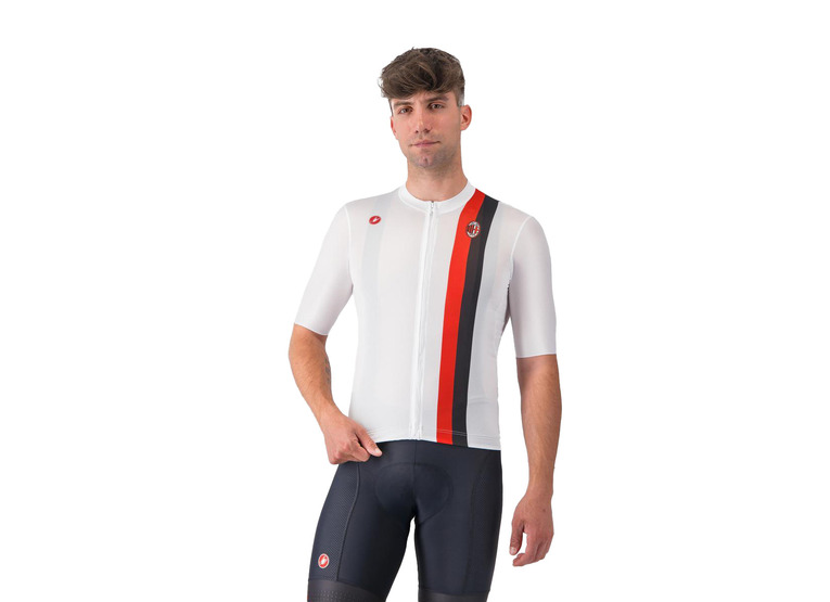 Castelli Competizione 3 jersey away wit heren