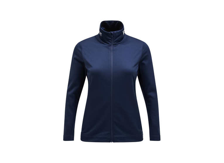 Peak Performance Rider tech zip jacket blue shadow dames