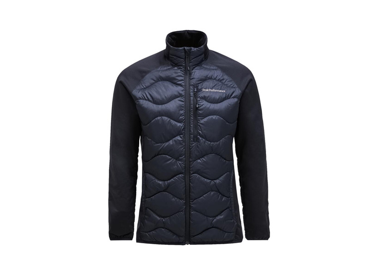 Peak Performance Helium down hybrid jacket zwart heren