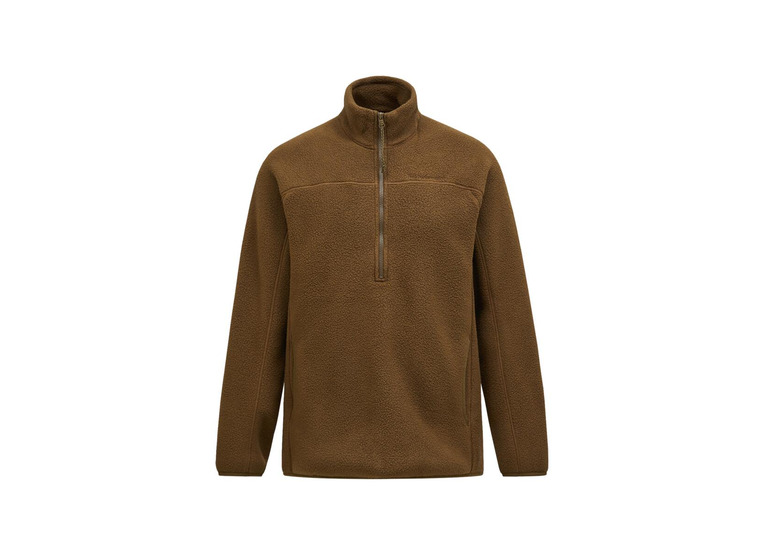 Peak Performance fleece half zip meadow moss heren