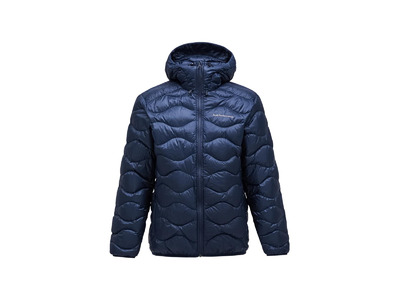 Peak Performance helium down hood jacket blue shadow heren Peak Performance helium down hood jacket blue shadow heren