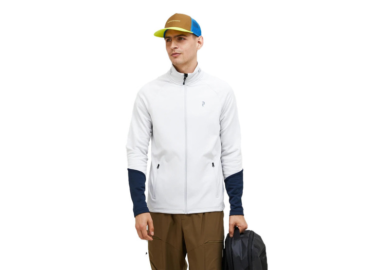 Peak Performance Rider Essentials ZIP midlayer antarctica/blue shadow heren