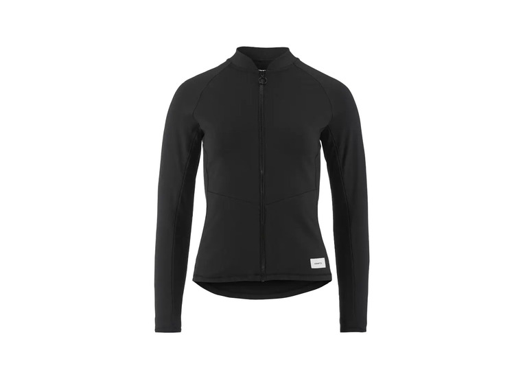 Craft Collective zip sweater zwart dames