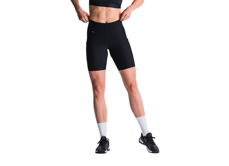 Fusion short gym tights superblack dames