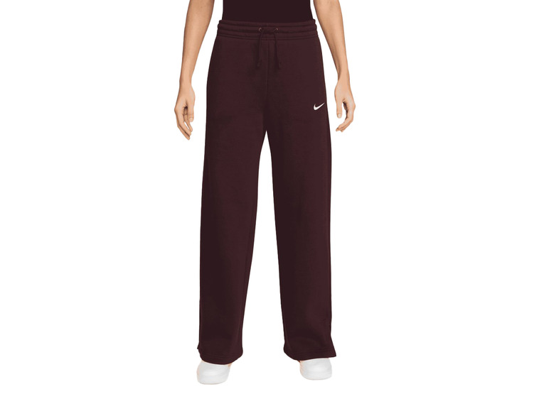 Nike Sportswear Phoenix fleece trainingsbroek burgundy dames