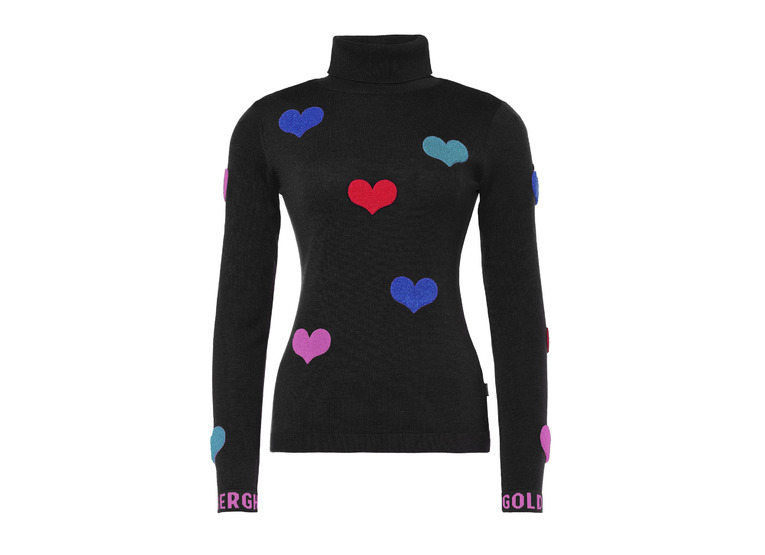Goldbergh Bacio LS knit sweater zwart dames