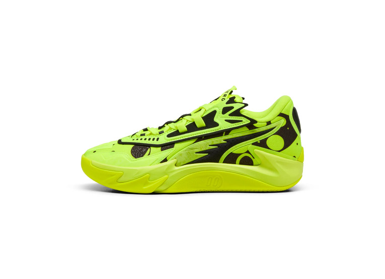 Puma Scoot Zeros II basketbalschoen yellow alert/zwart heren