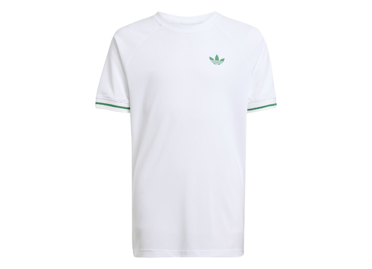 Adidas Climacool T-shirt wit/groen KIDS