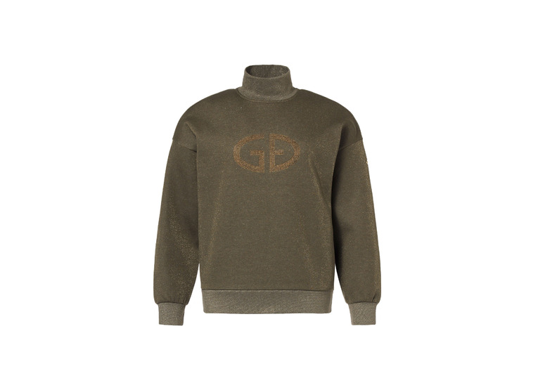 Goldbergh suzzle turtle neck sweater dark olive dames